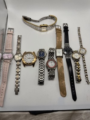 Anne Klein Women Watch Lot Of 10 Need Batteries Not Working