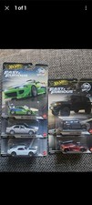 Hot Wheels Fast and the Furious Fast Stars Set of 5 Mitsubishi Eclipse