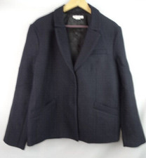 Paper Denim  Cloth Women's Blazer Jacket Size Small Wool Long Sleeve Top