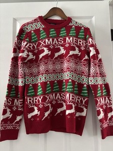 Forever 21 Men’s Merry Christmas Sweater