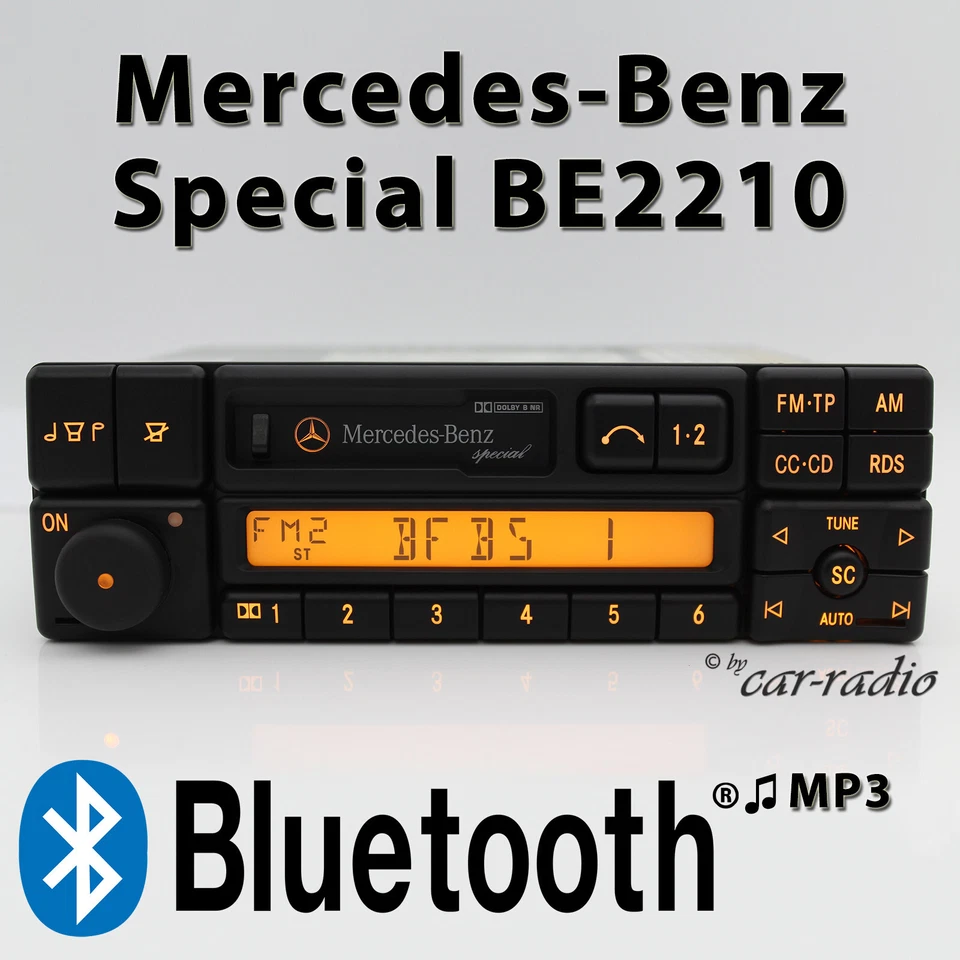 Mercedes Special BE2210 Bluetooth MP3 Autoradio Becker Kassettenradio 0038208286