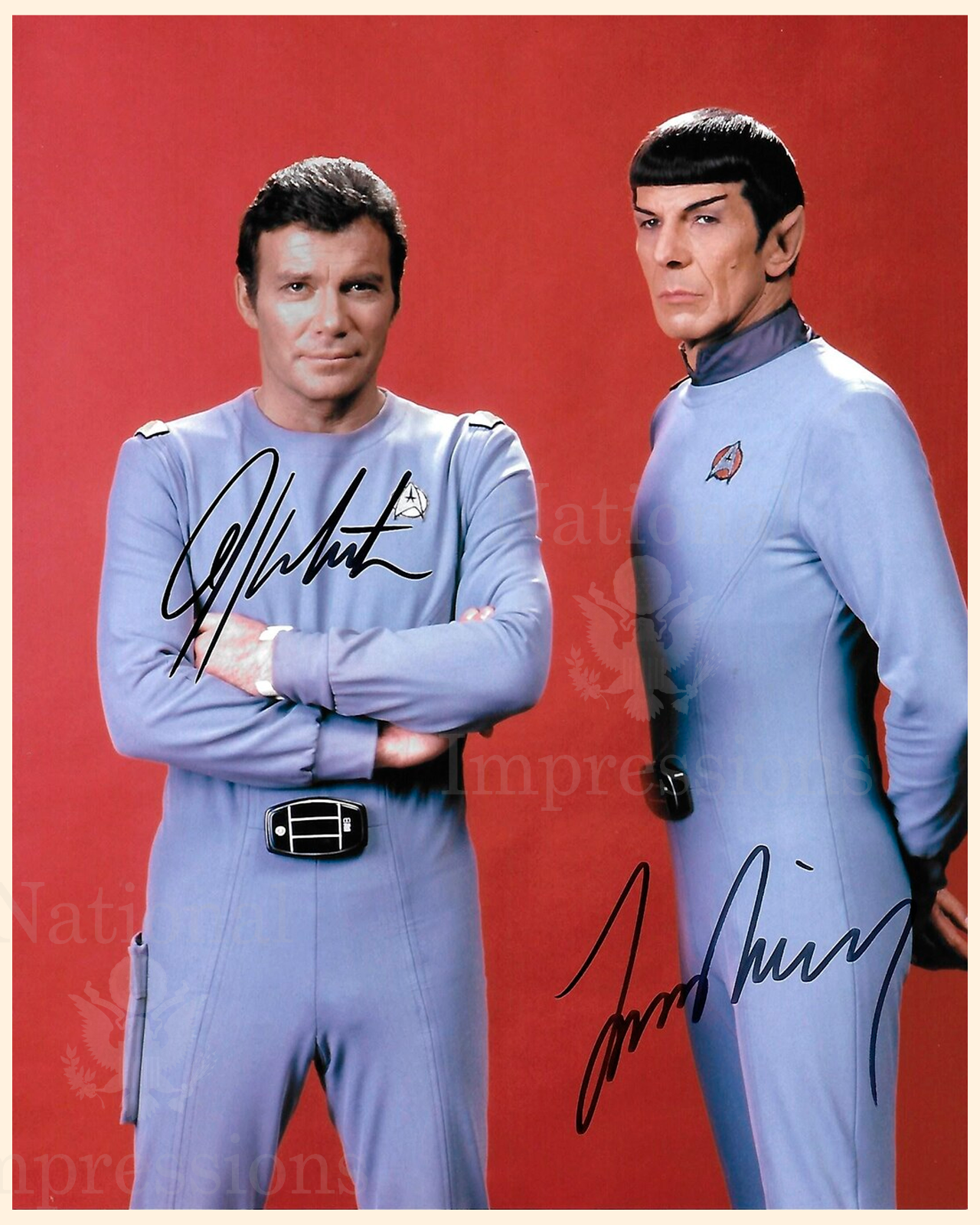 Star Trek Autographed 8x10 Photo Kirk Spock Movie REPRINT | eBay