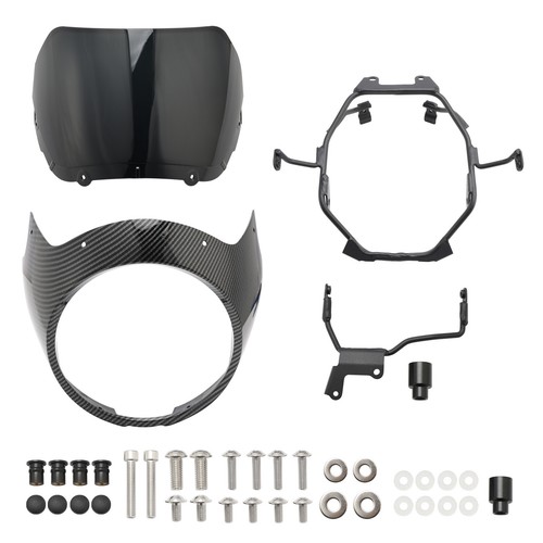Windshield WindScreen Headlight Fairing Cover For HONDA GB350 350S 23-24 CBK - Picture 3 of 11