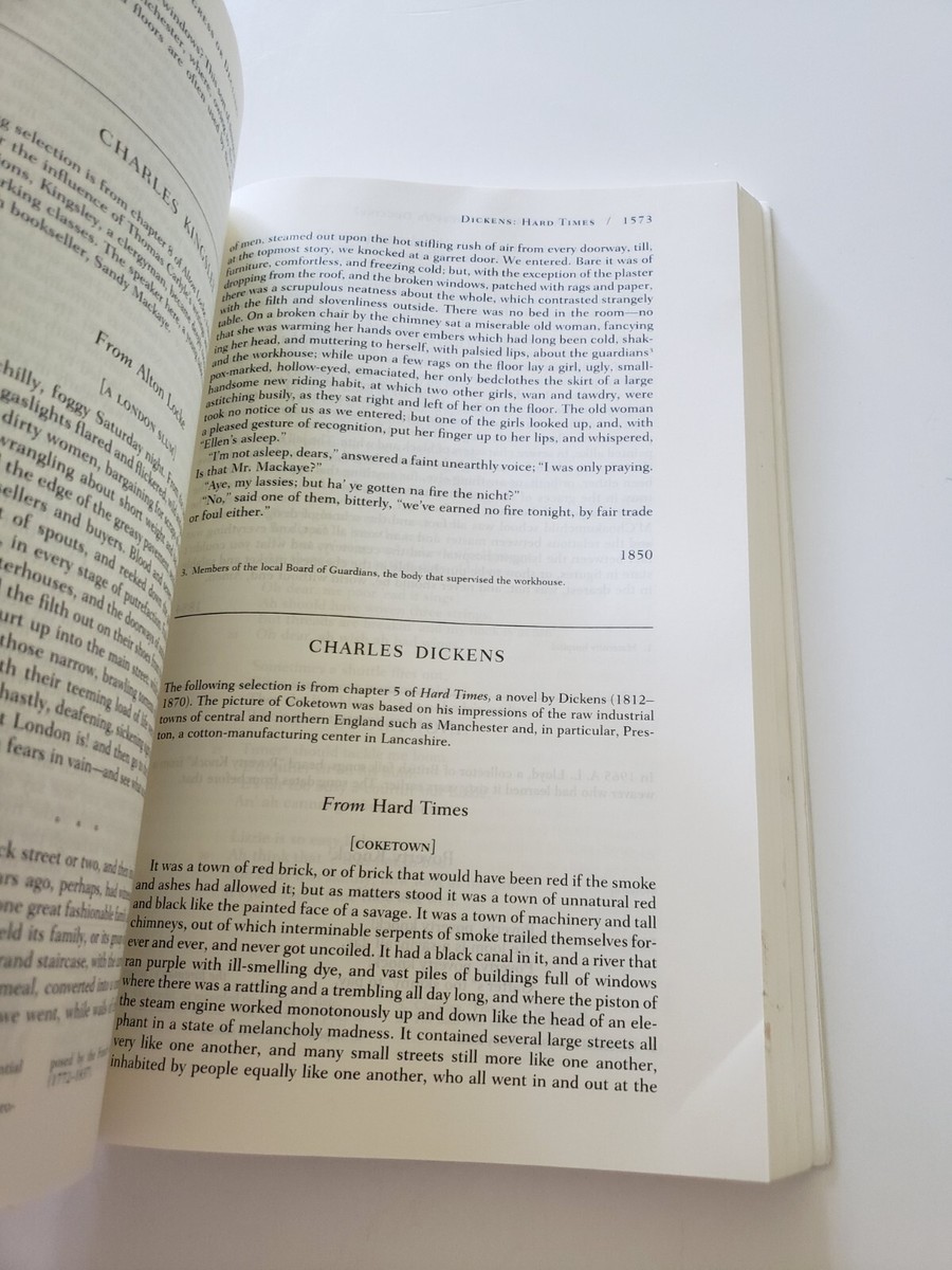 THE NORTON ANTHOLOGY ENGLISH LITERATURE VICTORIAN AGE EIGHTH