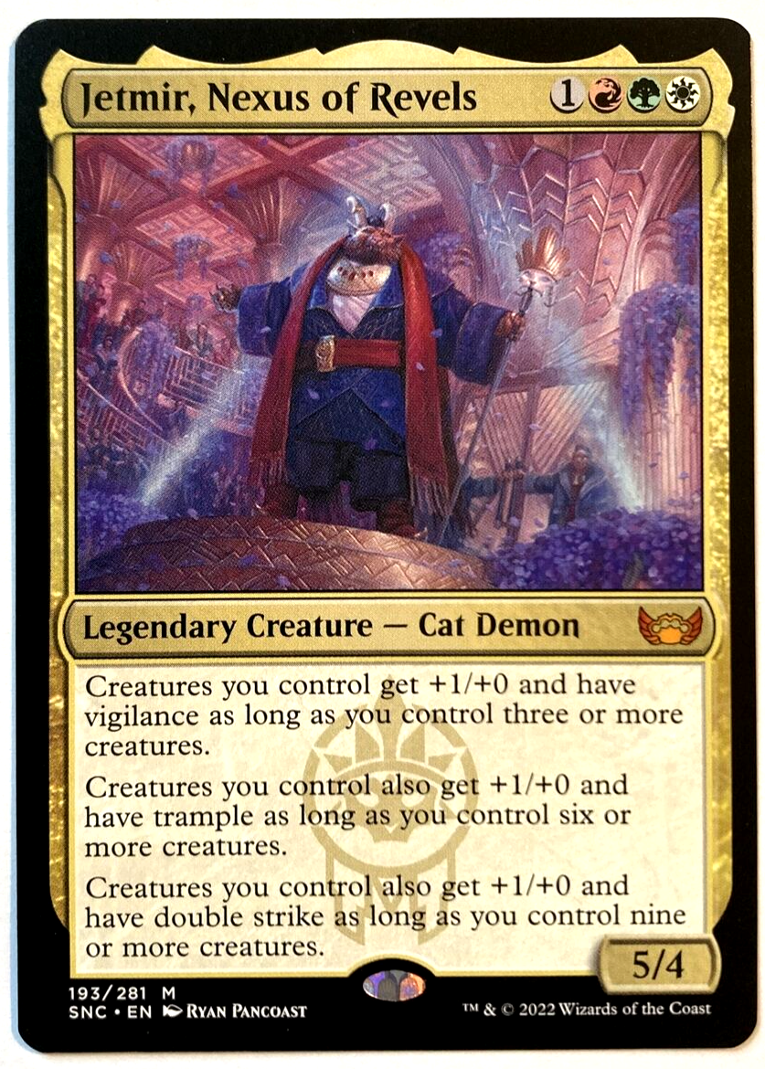 MTG Jetmir, Nexus of Revels Streets of New Capenna 193/281 NM