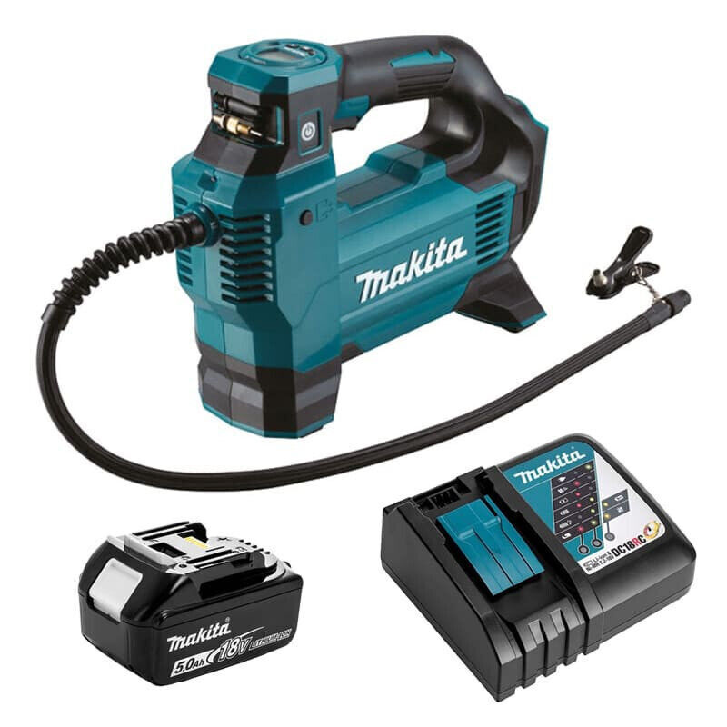 Gonfiatore agli ioni di litio 18 V (1x 5,0 Ah) - MAKITA DMP181RT
