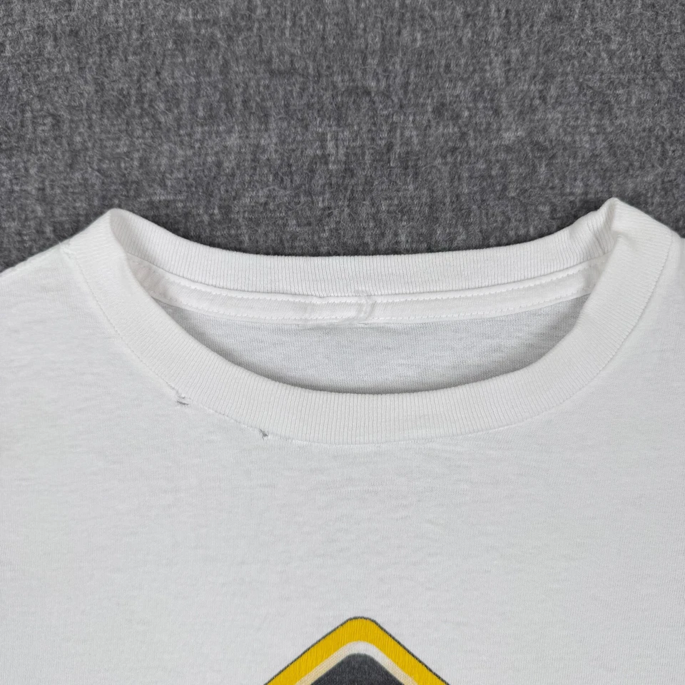 Винтажная мужская футболка Kansas City Royals большая белая зона скорости бейсбол MLB 90-е - Изображение 4 из 4