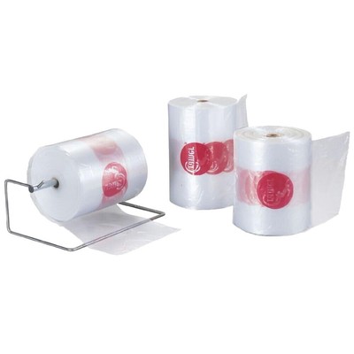 Clear Ice Bags for Injuries 9.5'' x 18'' - Pack of 1500 for Athletes