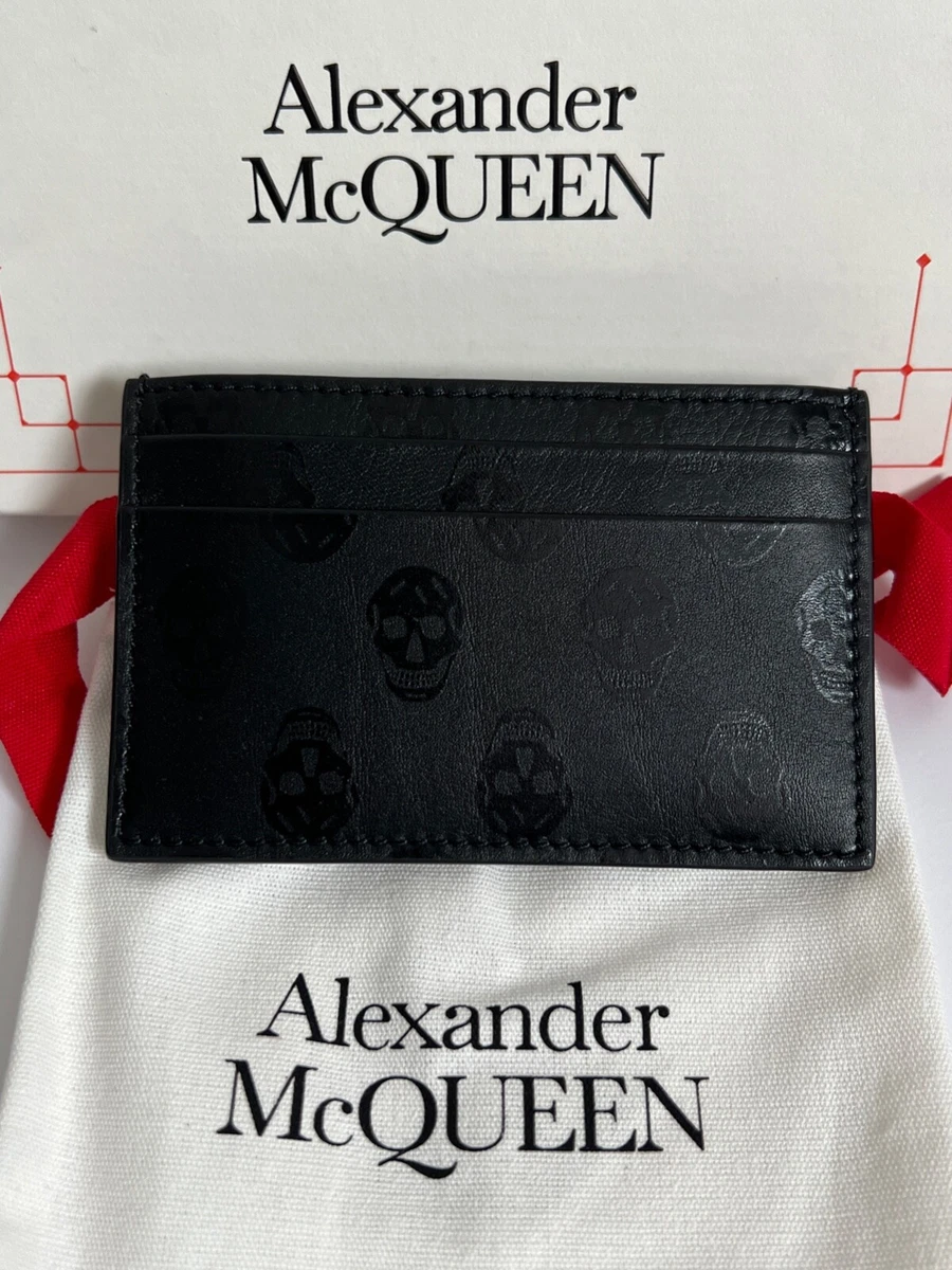 Alexander McQueen Black Skull Travel Wallet at the best price