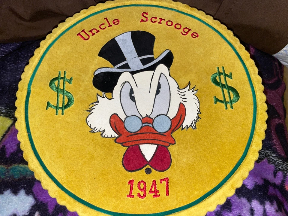 Disney Tío Scrooge (pintado a mano) Gamuza, LE 31/100 Artista firmado Gordon & Barks Foto 2 de 4