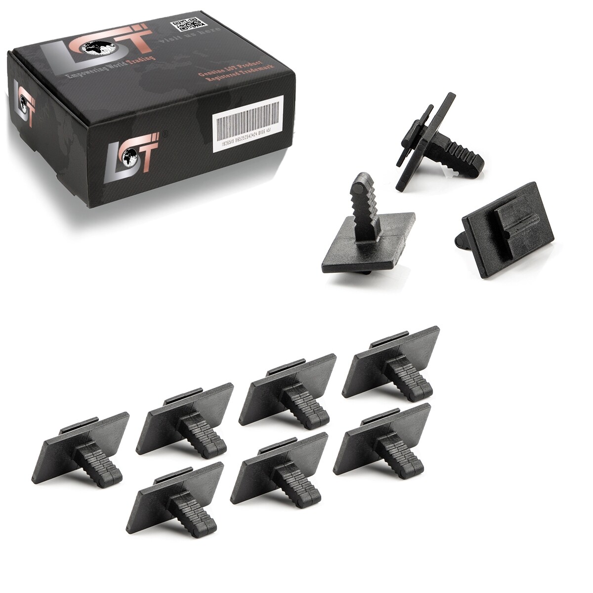 10X Column Cladding Fastening Clips Holders For Ford C-Max S-Max Fiesta