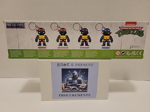 Teenage Mutant Ninja Turtles Metalfigs 2.5" Die-Cast Keychain 4-Pack GameStop - Picture 4 of 13
