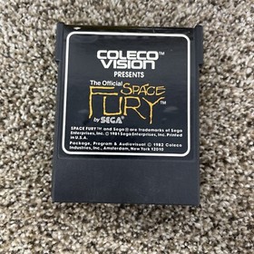 1983 Colecovision Space Fury In Box NO Manual