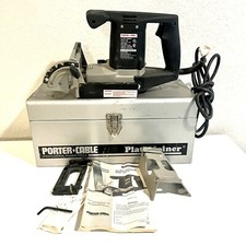Porter Cable Model 556 Professional Plate Joiner USA Made W Metal Tool Box Case