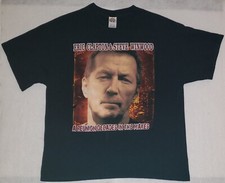ERIC CLAPTON Steve Winwood A Reunion Decades In The Makes 2008 Sz XL Black Shirt