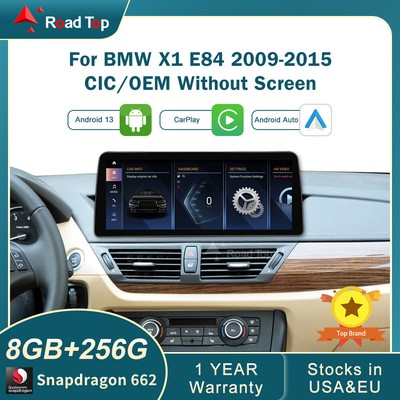 12.3''/10.25''Android 13 GPS Tousch Screen Carplay For BMW X1 E84 2009-2015+iDrive