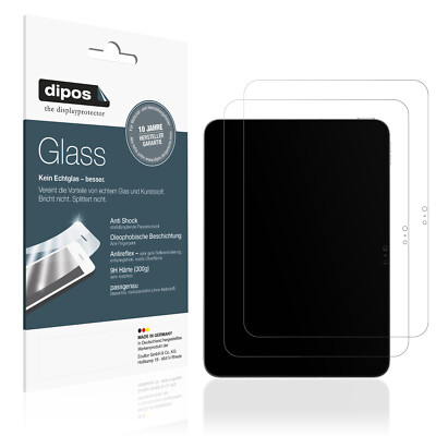 2x Schutzfolie für Apple iPad 10th Generation 10.9 2022 matt - Anti-Shock 9H