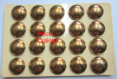 Ensemble De 20 Buttons Mle 1946 Gold - Officer Or Sous-Off Diameter 25mm