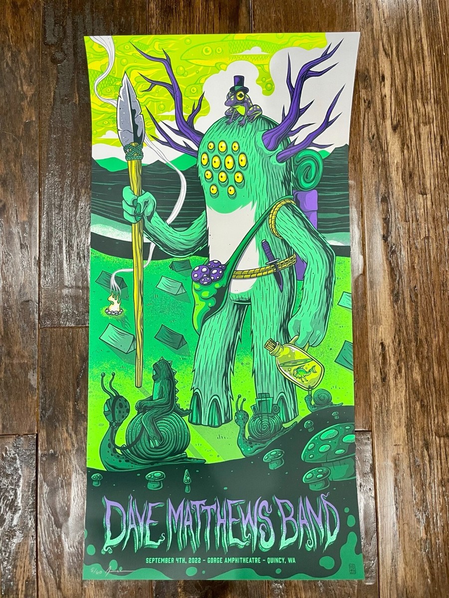 Dave Matthews Band 「The Gorge」　サイト限定6枚組 DMB - The Gorge 2024 Triptych – RaileyBacePrints