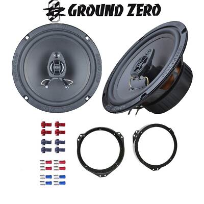 Ground Zero Auto Lautsprecher Boxen 16,5 cm 165mm Koax für Opel Astra F