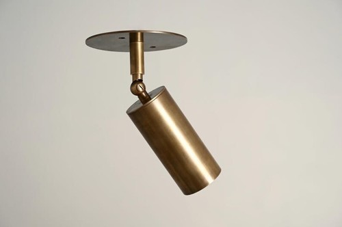 Spotlight, Ceiling spot light, Modern light, Brass Spot Light, adjustable light - Picture 14 of 15