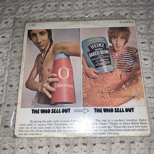 The Who Sell out vinyl LP first US pressing 1971 DECCA RECORDS DL 74950