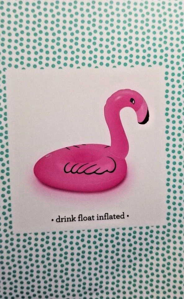 Pink Flamingo Getränkehalter Aufblasbar Schwimmer Ihr Getränk Pool Getränk Schwimmer 2er Pack - Bild 2 von 4