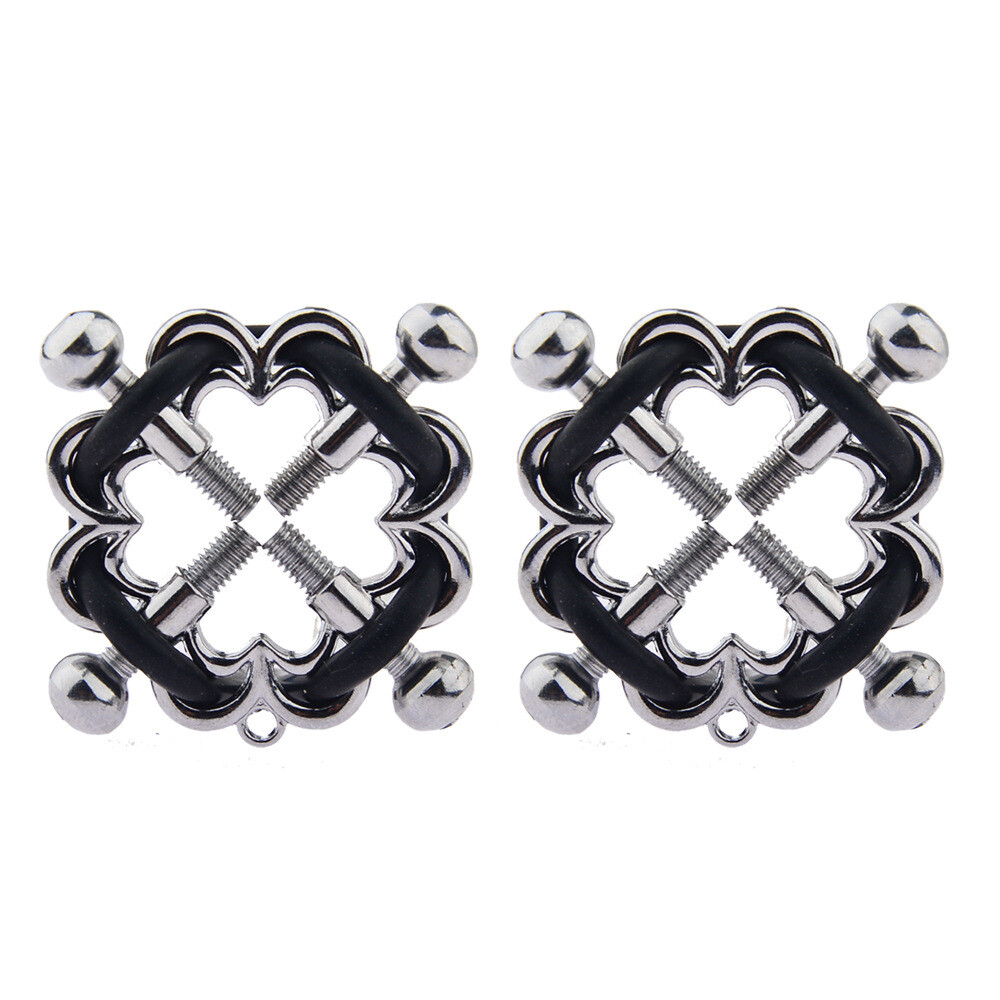 Nipple Clamp Electric Breast Bondage Clips Clamp Women BDSM Plug Dilator Tool