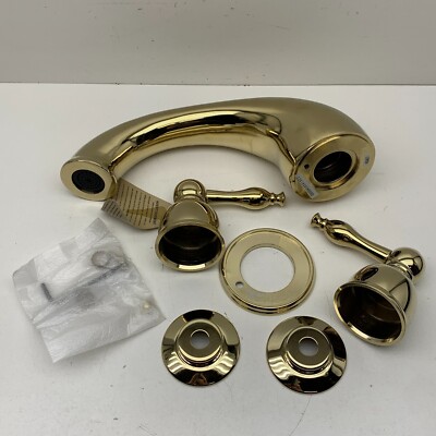 Danze D302555PBVT Sheridan 2-Handle Roman Tub Faucet Trim Kit, Polished Brass