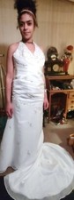davids bridal wedding dress size 4