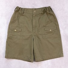 Vintage Boy Scouts Of America Shorts Union Made Green Utility Men  s Size 28