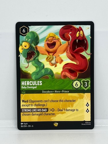 DISNEY LORCANA AZURITE SEA FOIL LEGENDÄRE KARTEN - Bild 6 von 12