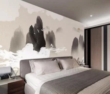 3D Mountain Cloud ZHUA799 Wallpaper Wall Murals Removable Self-adhesive Ann 24