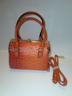 burnt orange purse