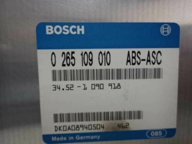 MÓDULO DE COMPUTADOR SISTEMA DE FREIO ANTIBLOQUEIO ABS - 92 93 94 BMW 525I 0265109010 - B70 - Imagem 2 de 4