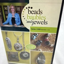 Beads, Baubles and Jewels TV Series 1300 DVD by Interweave (2010, DVD, Audio)