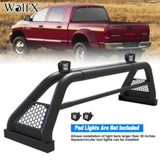 Steel Roll Sport Bar Chase Rack Bed Bar For 1994-2010 Dodge Ram 1500/2500/3500