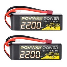 3s 11.1 V 2200mah Lipo Battery 50c Rc Battery With T Plug Compatible Rc Airplane