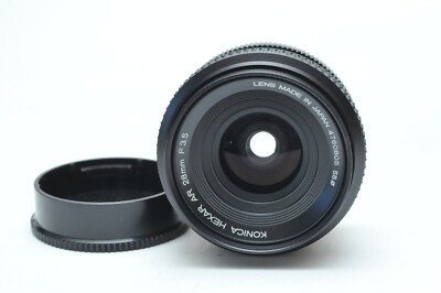Konica Hexanon AR 28mm F3.5 Lens for Sony Fuji Mirrorless Camera