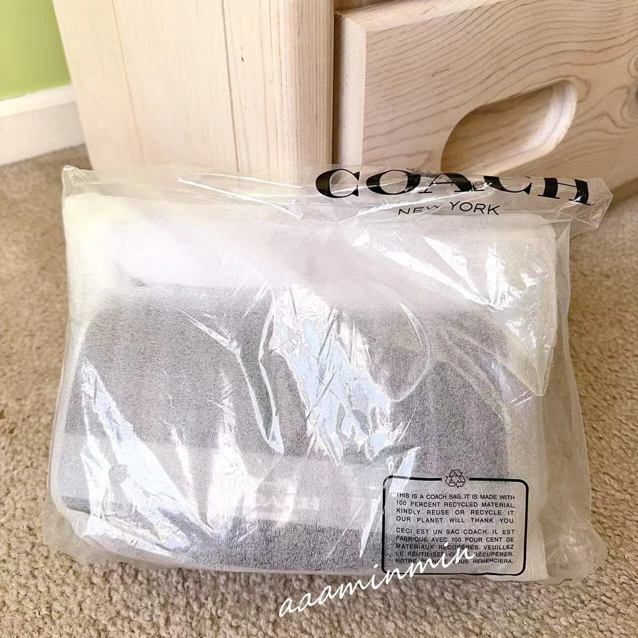 Borsa a tracolla Coach Andrea CT770 nuova con etichetta (confezione originale)