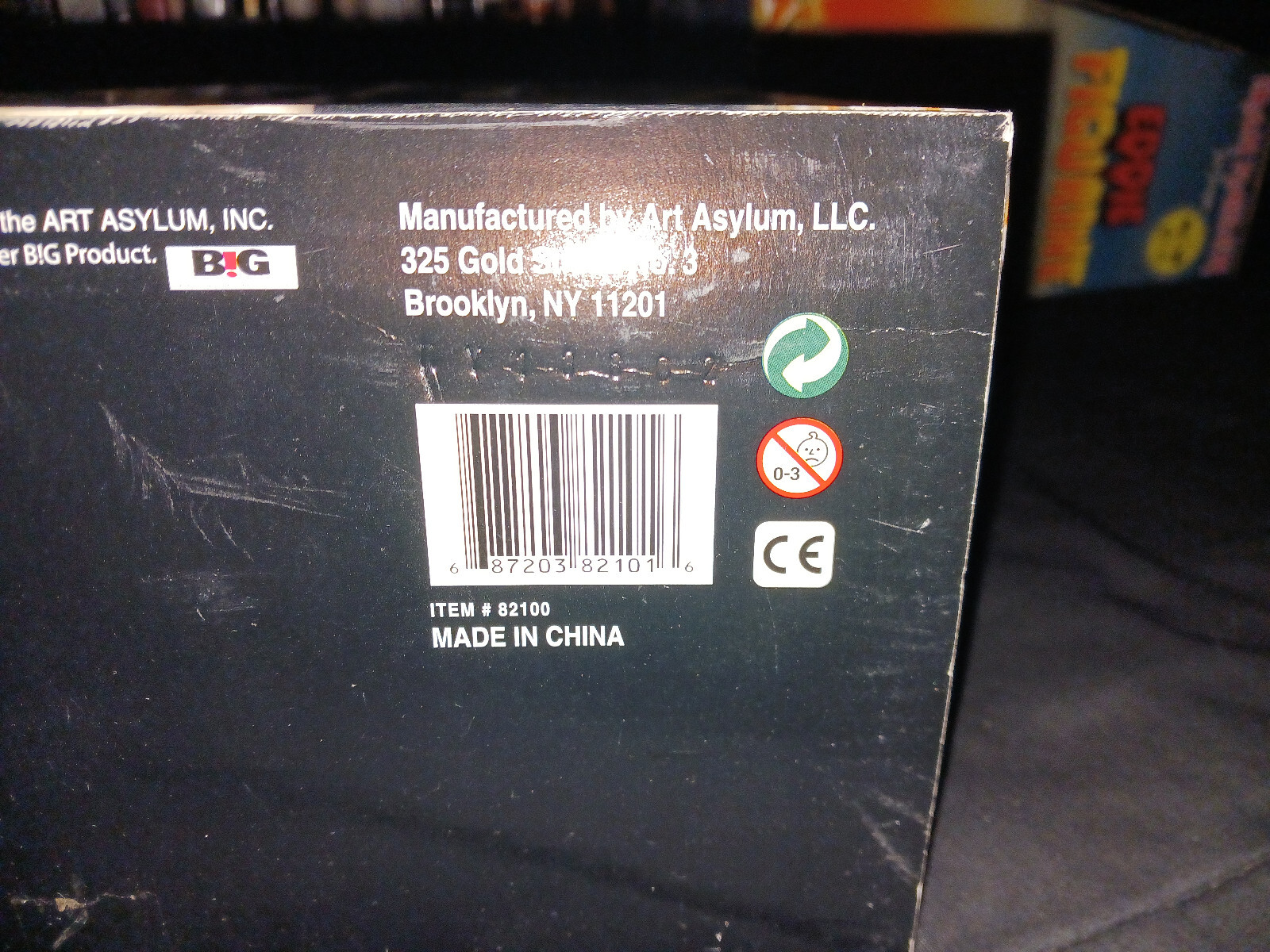 Iron Maiden Art Asylum Ultimate Series 2002 Number of the Beast Figure