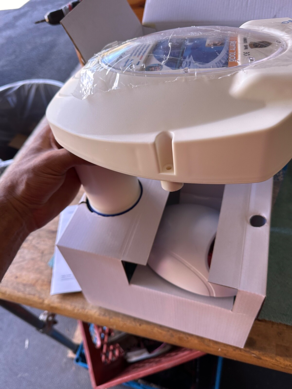 IC ICLOVER Pool Alarm Outdoor Inground Immersion Swimming Pool Safety Alarm