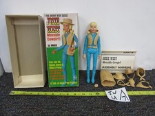 Josie West Cowgirl MARX figure accessories vintage w/ box Johnny West