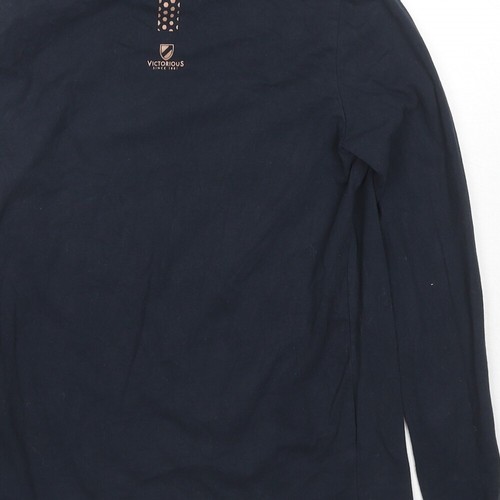 Slazenger Womens Blue Cotton Blend T-Shirt Size 10 - Picture 4 of 10