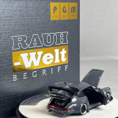 1/64 PGM Porsche 911 RWB 930 Cement Grey Luxury Version