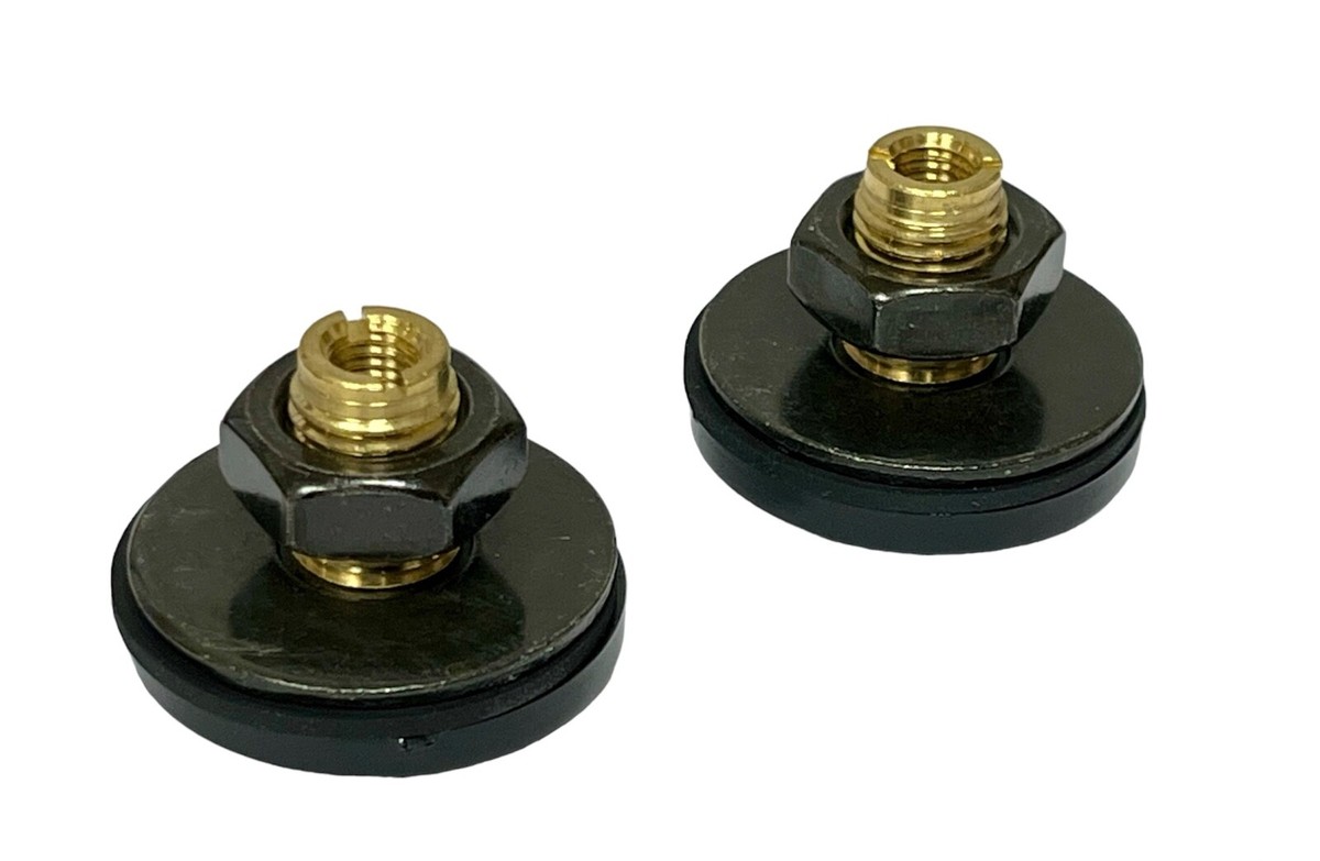 パーツ GIANT content1 2 x LEER truck cap rear door / side windows large buttons #51454