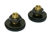 LEER truck cap rear door / side windows 2 Large buttons #51454 complete