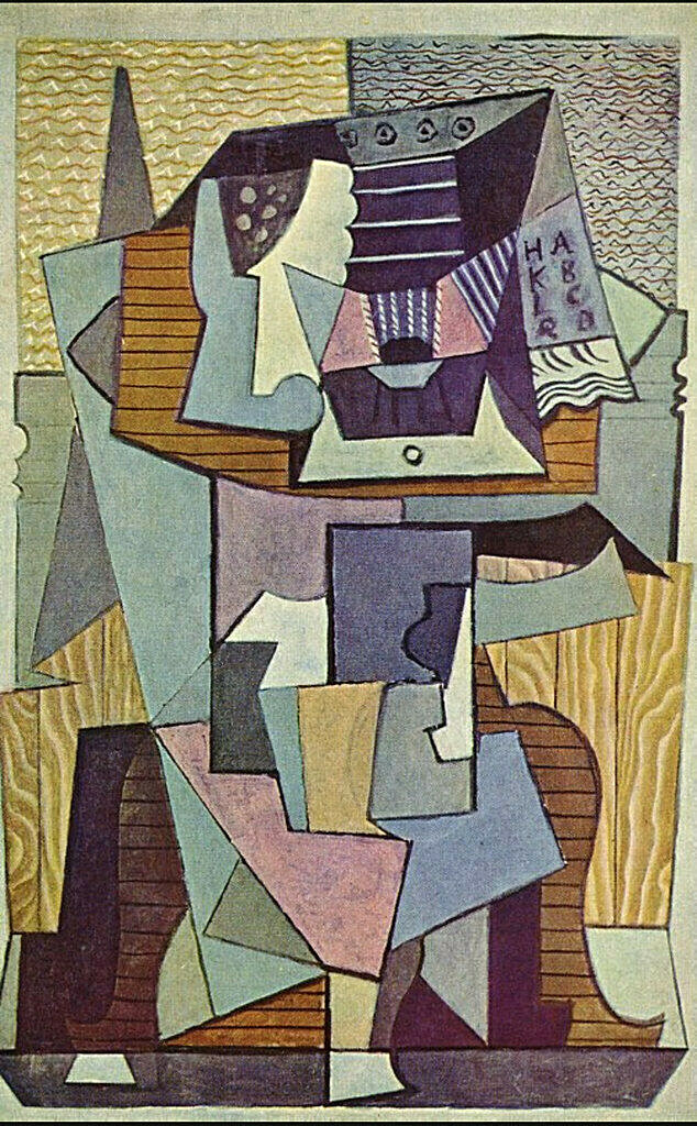 The Table (1919) by Pablo Picasso Cubism Art - 17