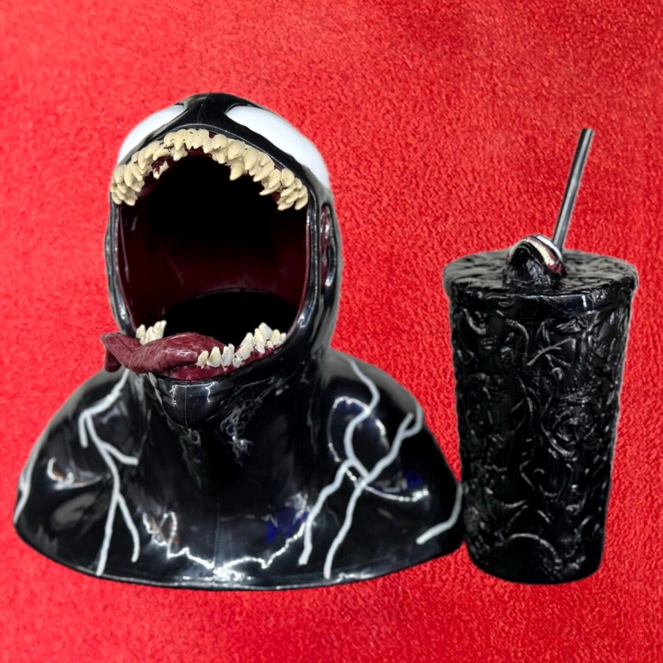 NEW Venom The Last Dance Regal Popcorn Bucket & Cup Bundle !SHIPS