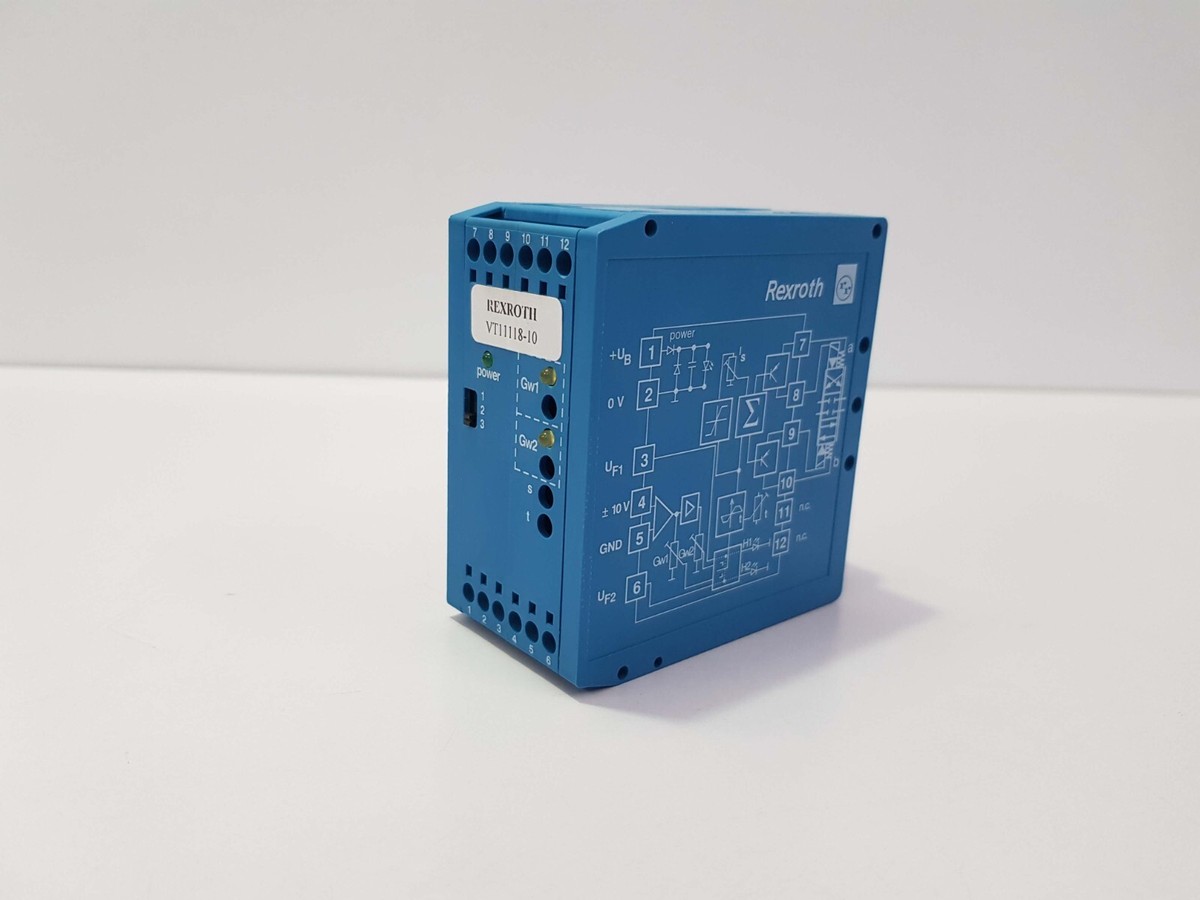 REXROTH VT11118-10 ANALOGUE AMPLIFIER MODULE R900211788 | eBay